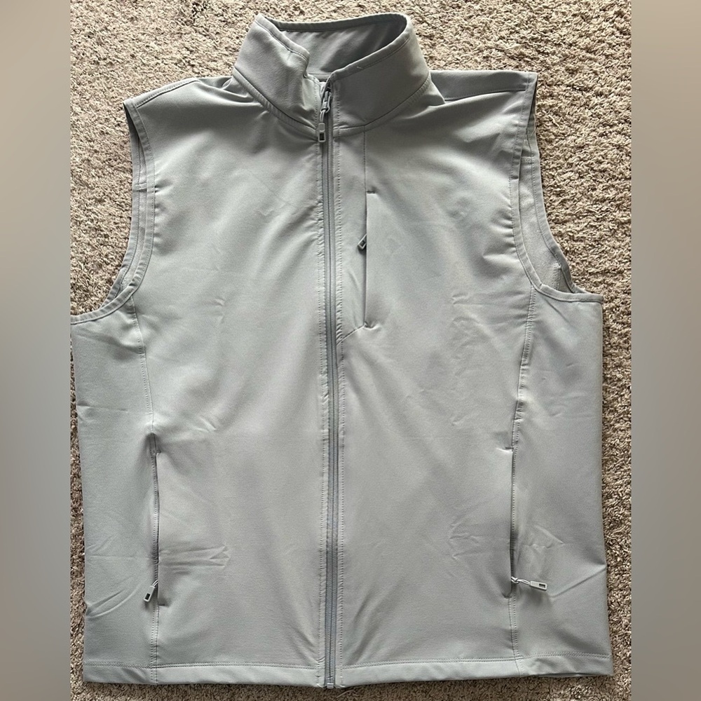 32 Degrees Heat Mens Midweight Tech Vest (US, Large, Gray)